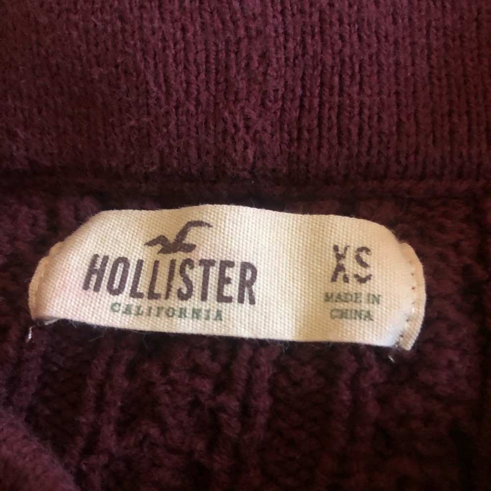 Burgundy Hollister Skirt